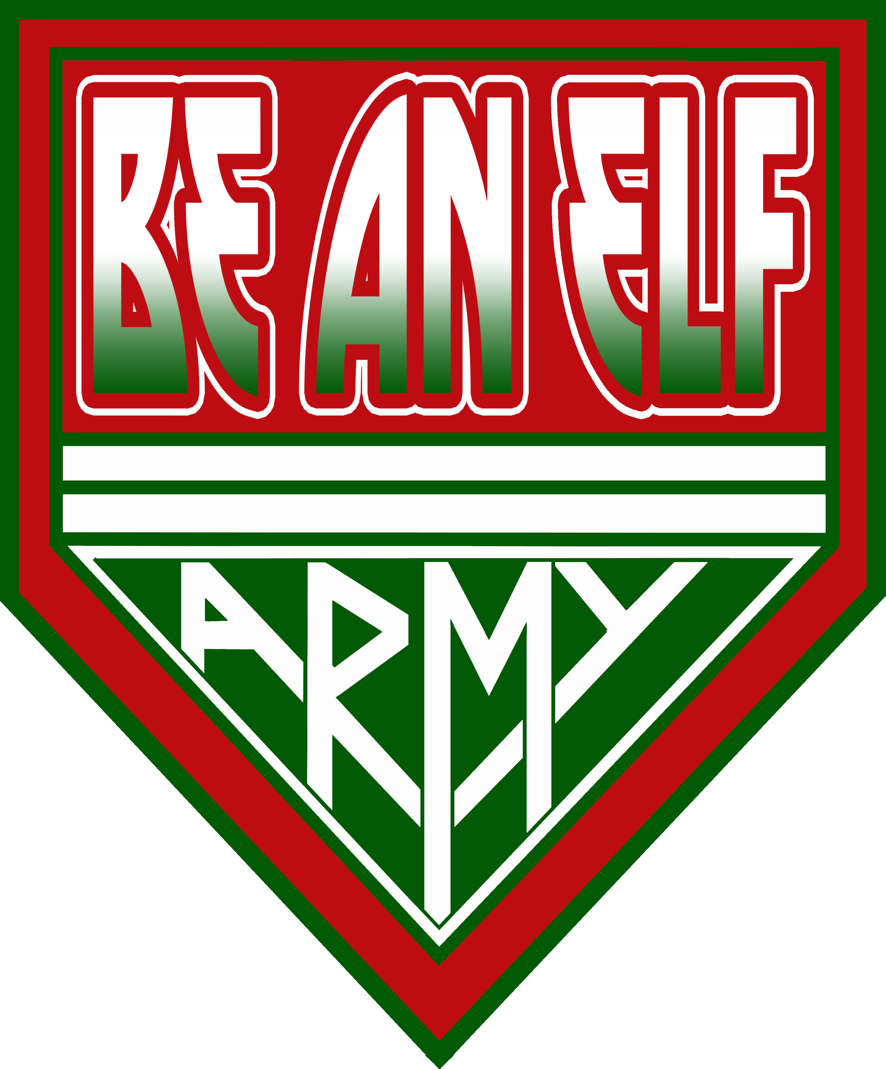 Be An Elf Army Logo I Colour - Emblem (2935x3543), Png Download