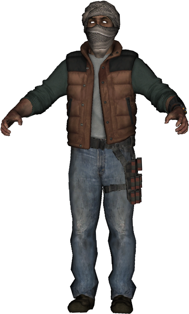 Yemeni Militia Shotgun Model Boii - Call Of Duty (674x1043), Png Download