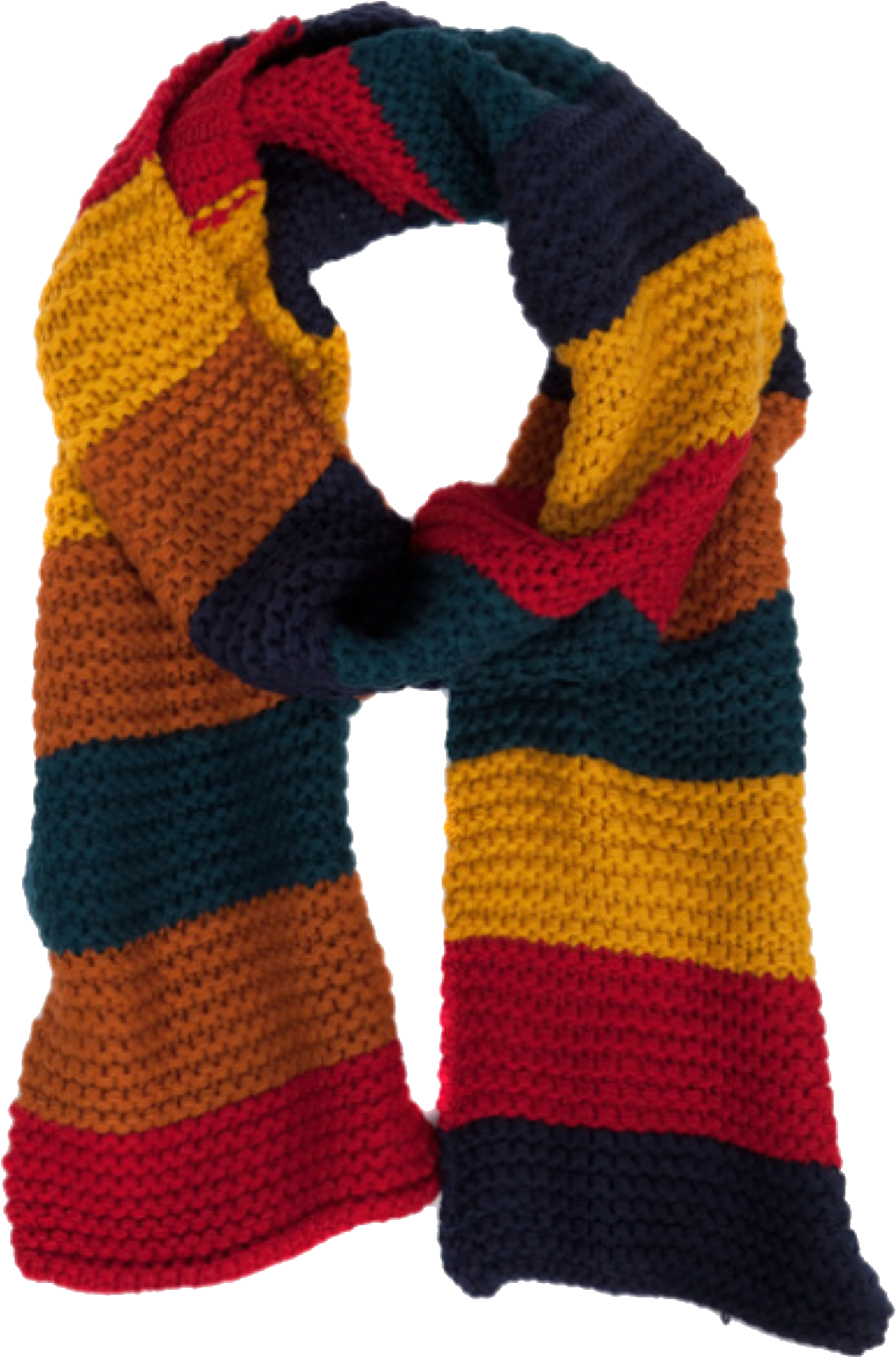 Color Block Scarf / Polyvore - Polyvore Scarf Png (2048x1694), Png Download