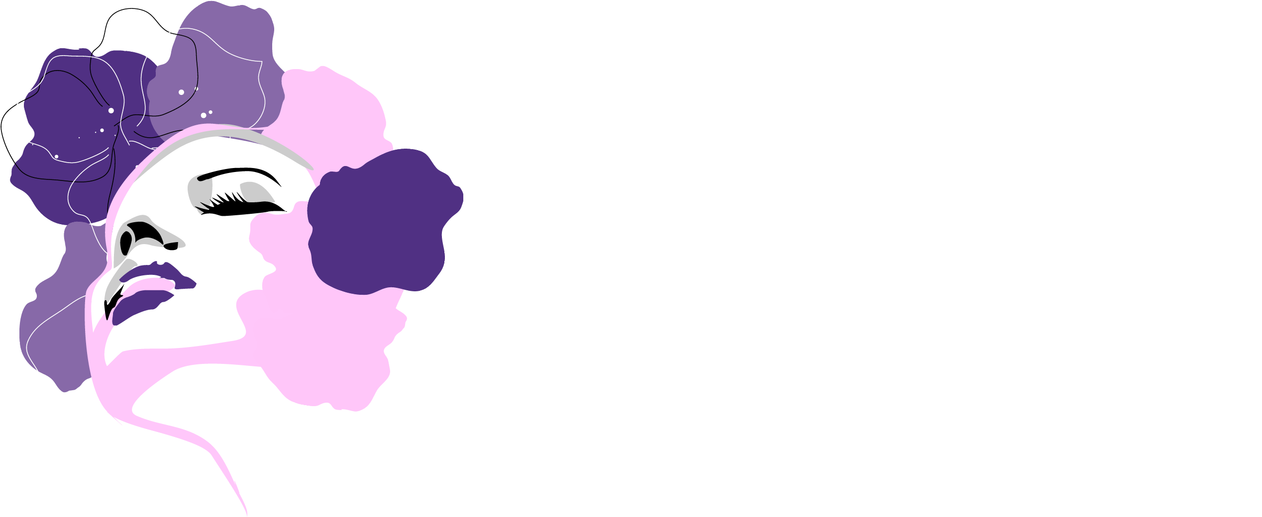 Purple Clipart Aesthetic - Clip Art Aesthetic (2544x1188), Png Download