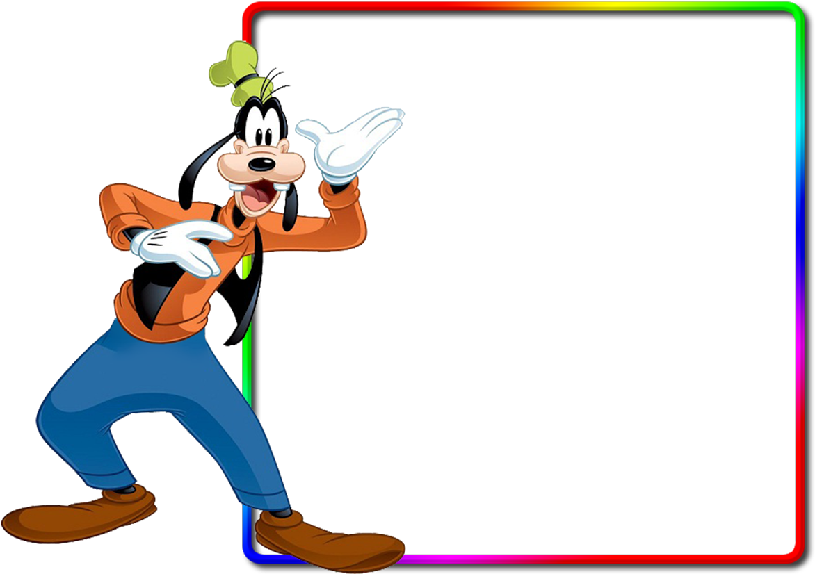 Molduras Png Simples - Dog From Mickey Mouse (1600x1072), Png Download
