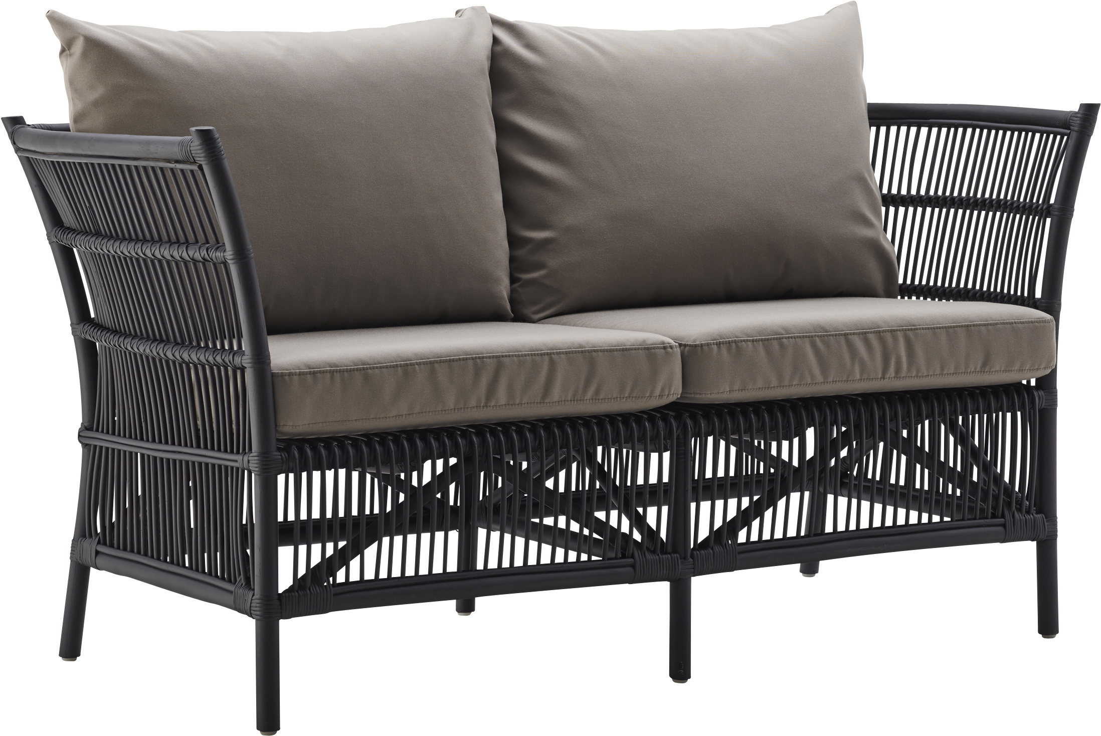Donatello Sofa Sika Design Contract Furniture Store - 2-sitzer Sofa Donatello Schwarz (2362x1615), Png Download