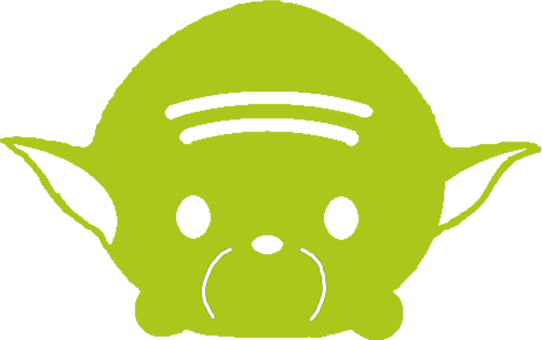 Yoda Tsum Tsum, Green - Disney Tsum Tsum (1800x1200), Png Download