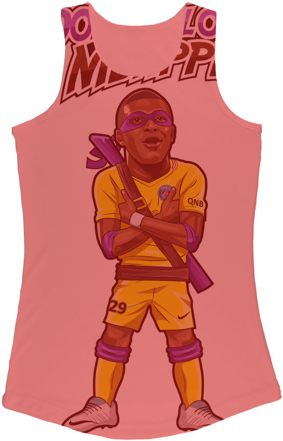 Donatello Mbappe ﻿women Performance Tank Top - Blanket (1024x1024), Png Download