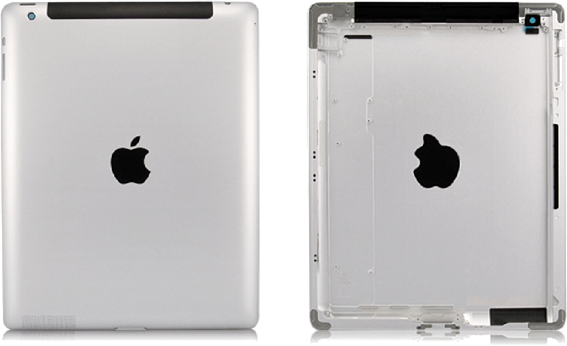 Logo Only Gray Original Ipad Air 2 Leading Wholesale - Ipad Air 2 Backcover (1200x1200), Png Download