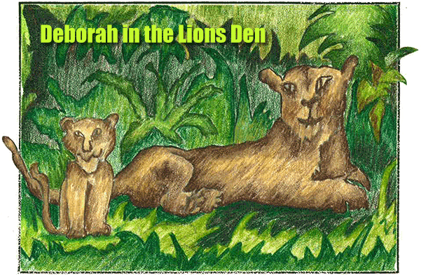 Deborah In The Lions' Den - Deborah (880x392), Png Download