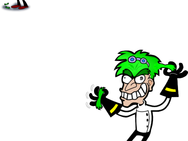 Mad Scientist Clipart (640x480), Png Download