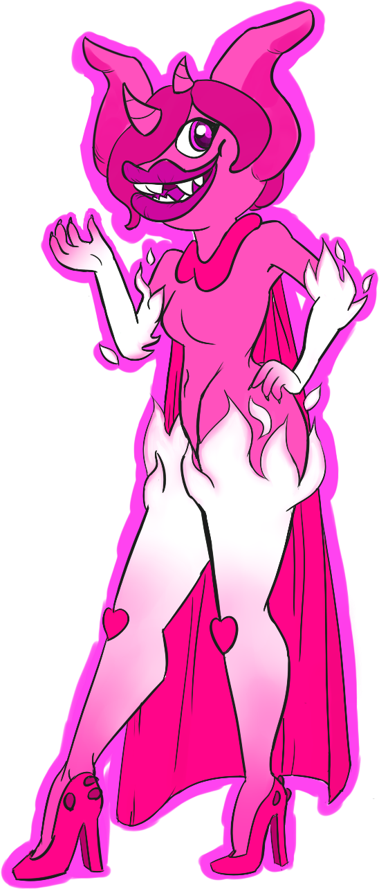 Dipper Pines Pink Fictional Character Cartoon Mammal - Pyronica Gravity Falls (1024x1524), Png Download