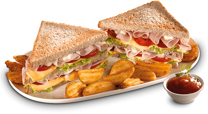 Club Sandwich - Sandwich (720x465), Png Download
