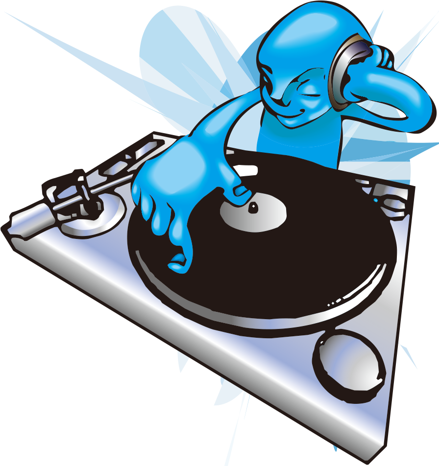 Picture Transparent Collection Of Free Dj - Dj Clipart (954x951), Png Download