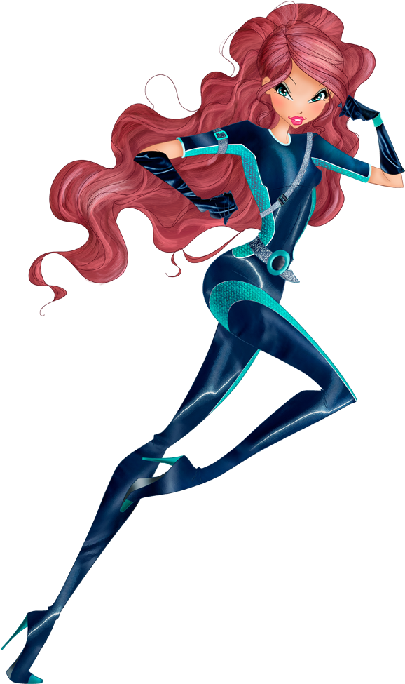World Of Winx Layla In Spy Outfit Png Picture - استلا عکس وینکس ورلد اف (1000x1000), Png Download