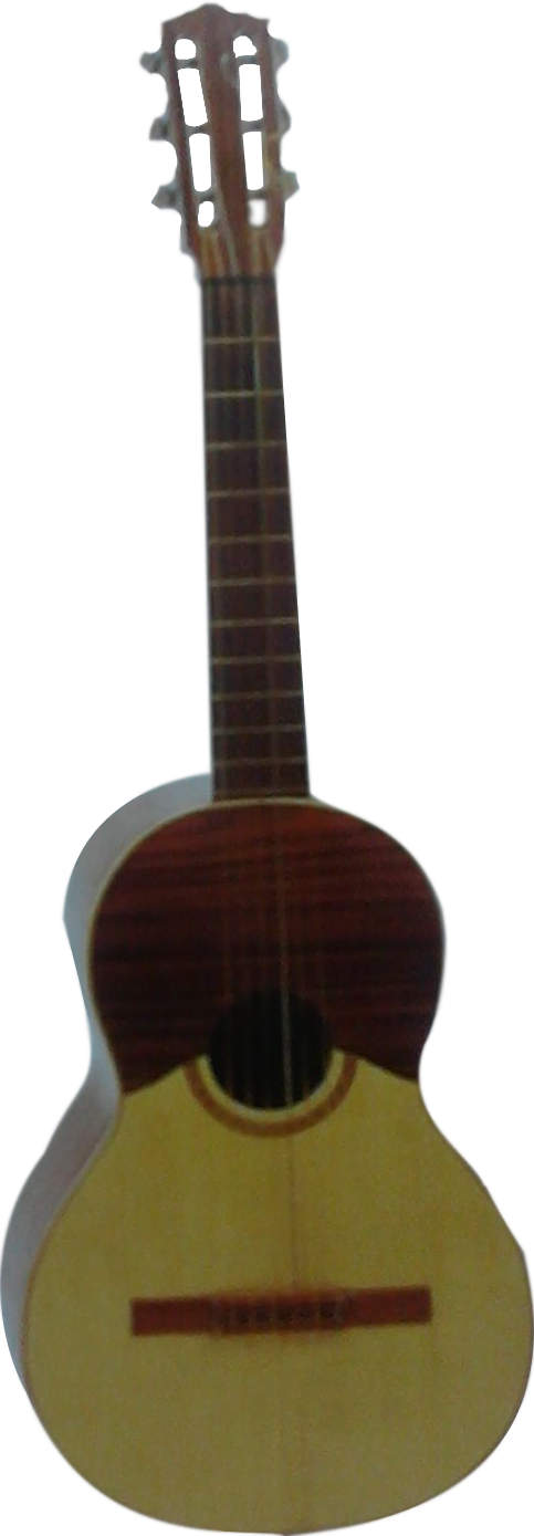 Cuatro Seis 2 - Acoustic Guitar (483x1389), Png Download