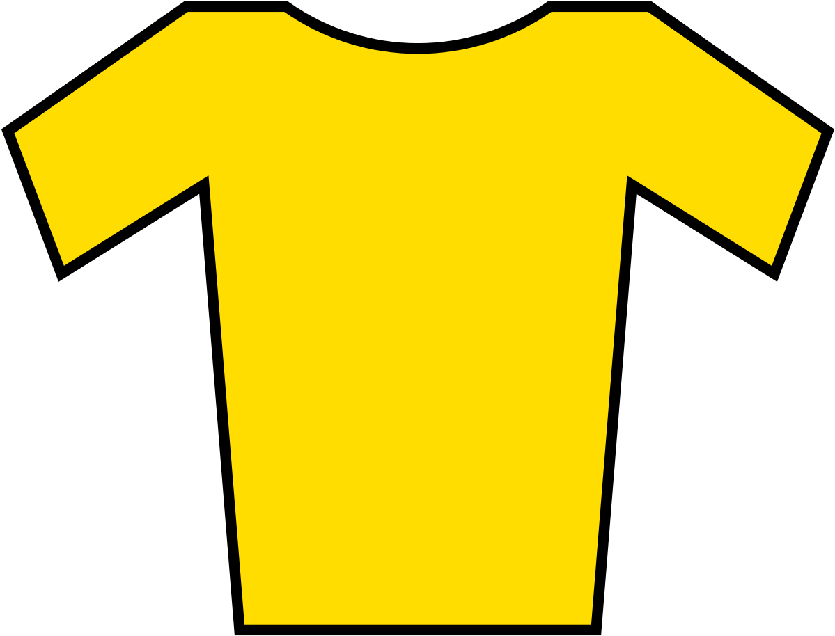 Download File Jersey Yellow Svg Yellow Jersey Full Size PNG