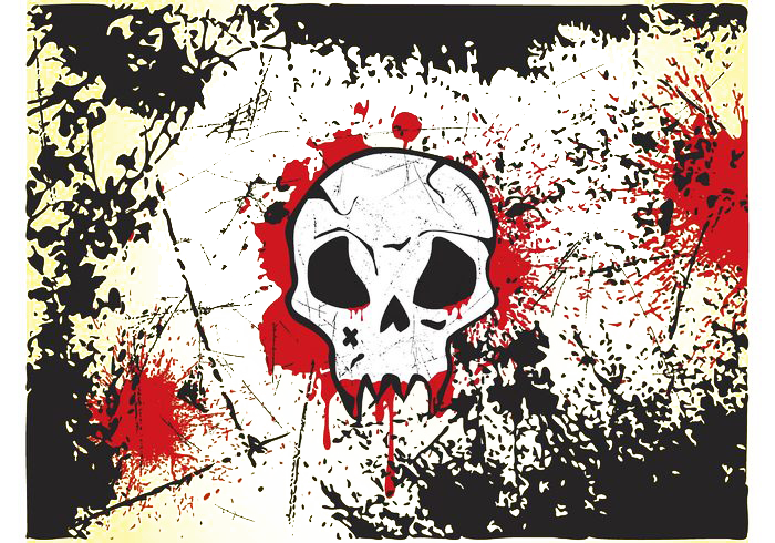 Facebook Art Cool Small - Graffiti Skull (700x490), Png Download