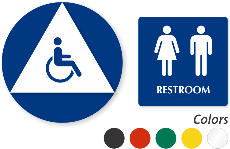 Zoom, Price, Buy - Accessible Unisex Wheelchair Accessible Womens Bathroom (800x529), Png Download