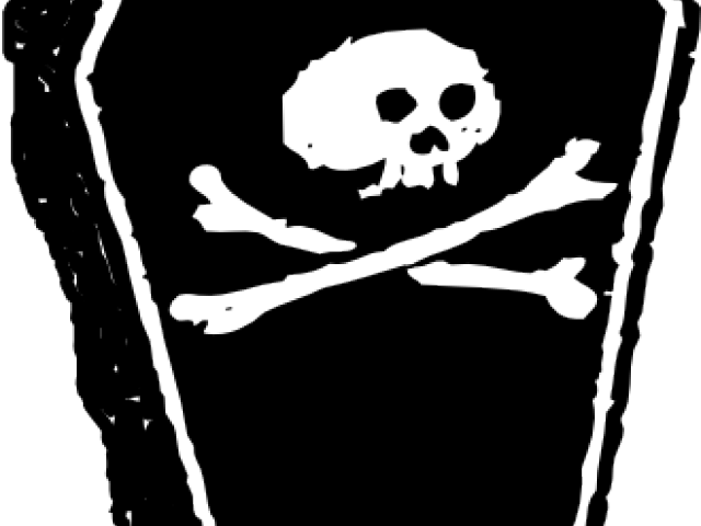 Coffin Clipart Emo - Coffin Clip Art (640x480), Png Download
