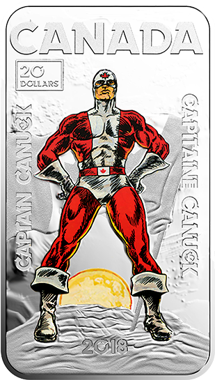 Captain Canuck Coin (570x570), Png Download