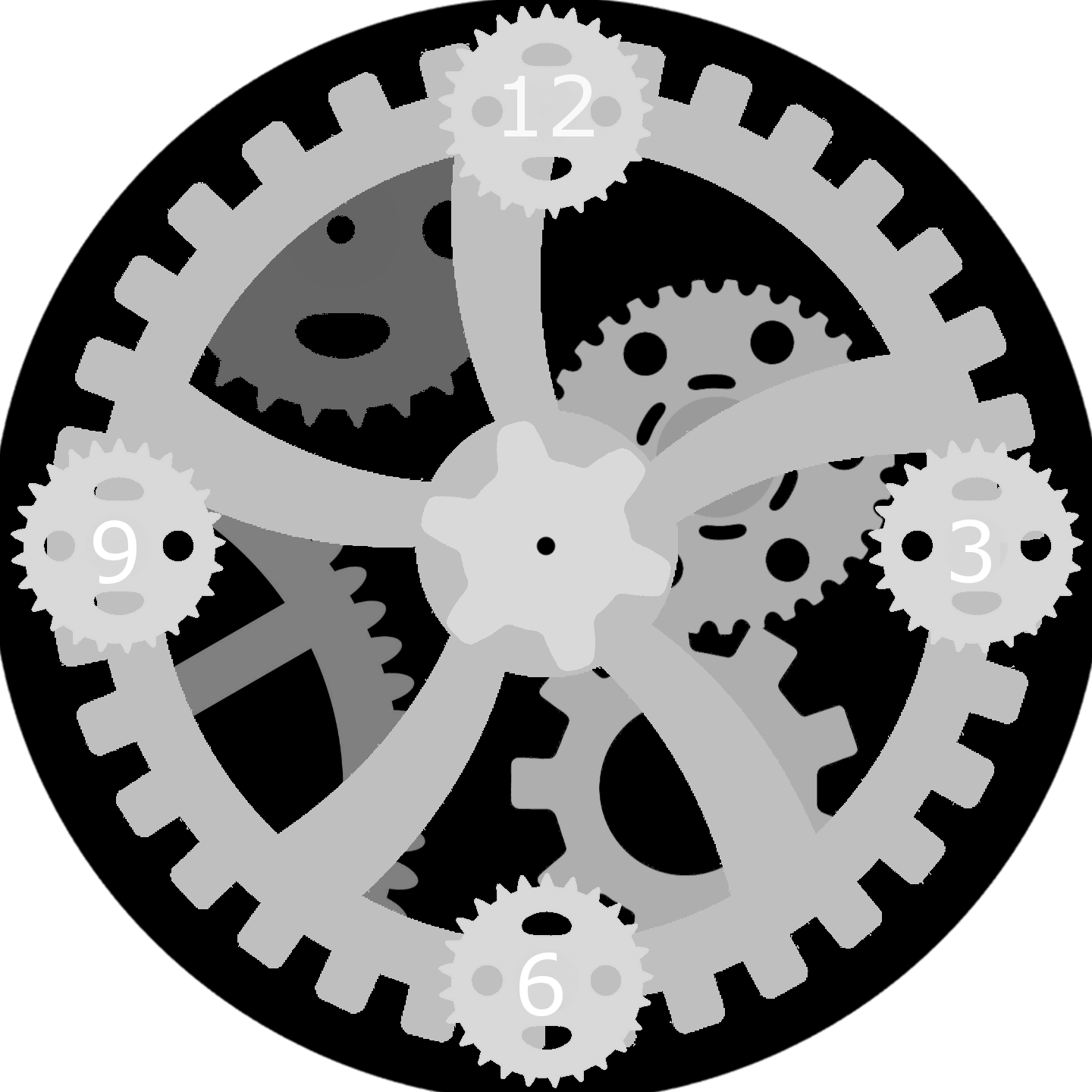 Gears Of Time 111 Kb - 14th Pravasi Bharatiya Divas 2017 (1440x1440), Png Download