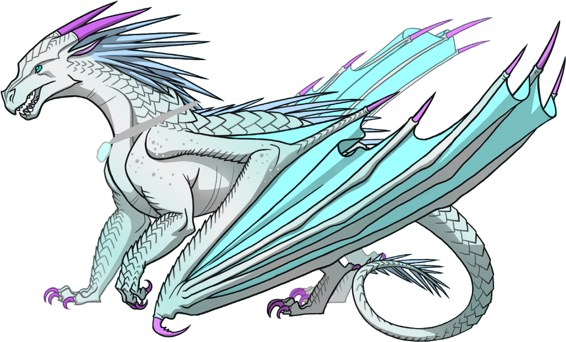 -vixen - Wings Of Fire Dragons Icewings (1129x691), Png Download