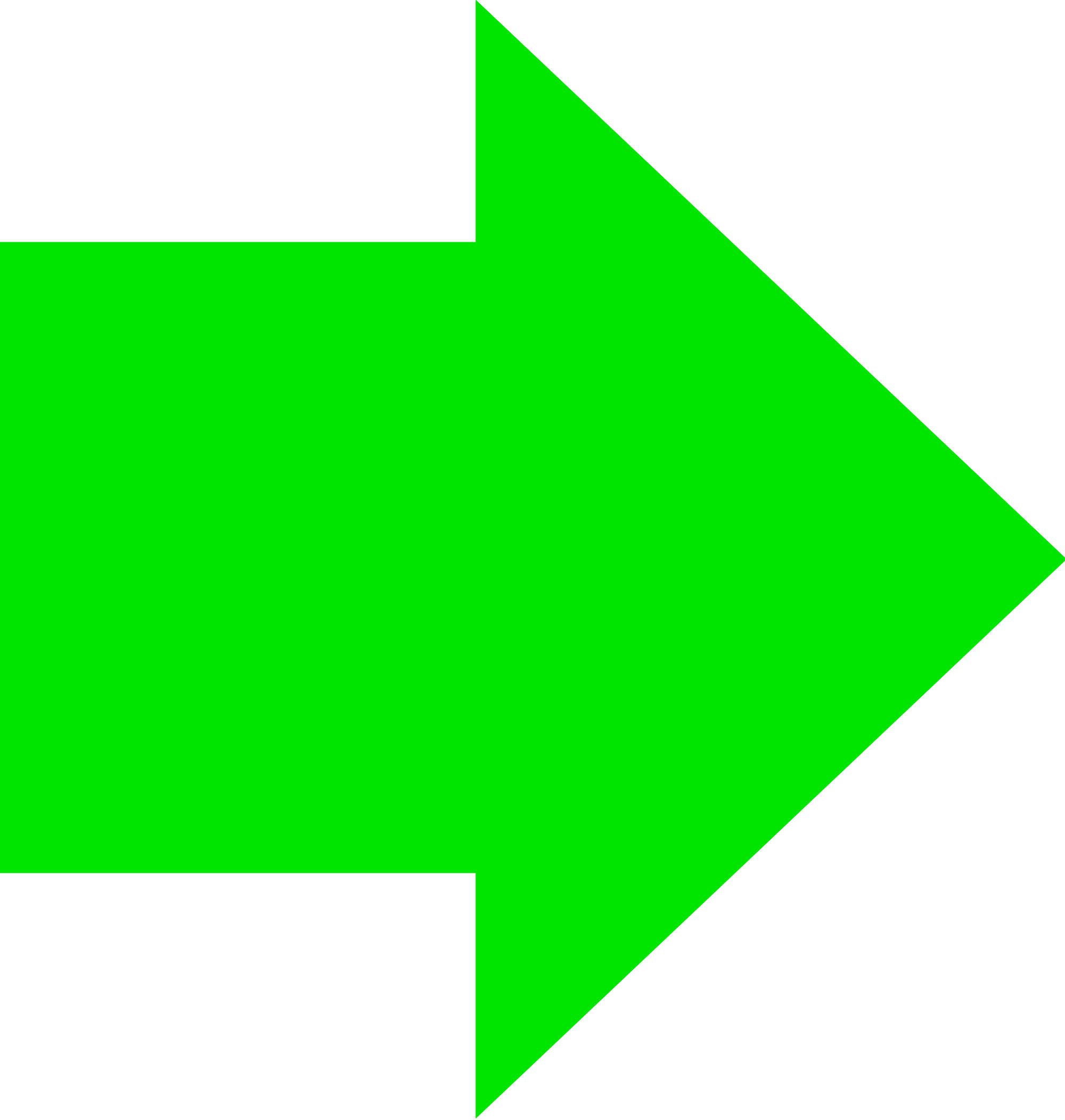 Open - Arrow Gif Color Green (2000x2103), Png Download