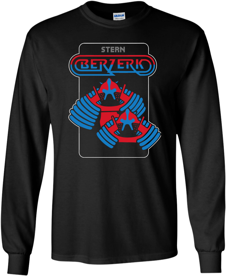 Berserk Berzerk Video Game Cabinet Art 80 039 - T-shirt (1155x1155), Png Download