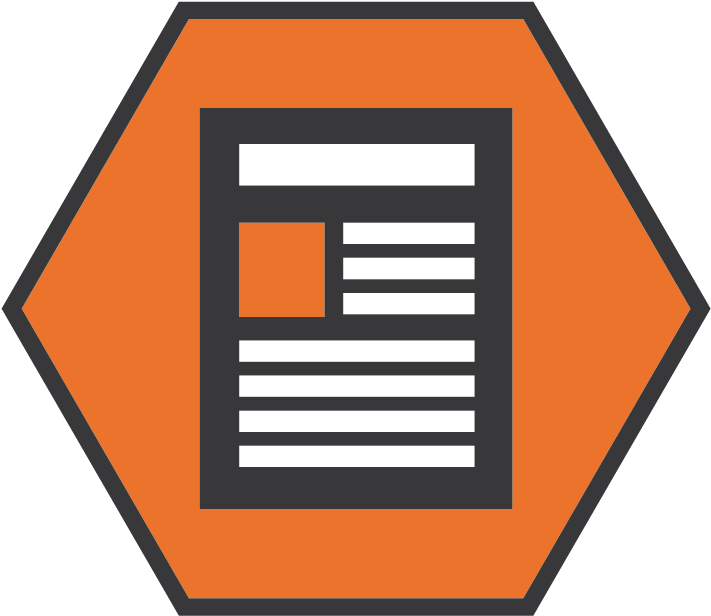 Analytics Media & Publishing - Hexagon Sign (815x767), Png Download