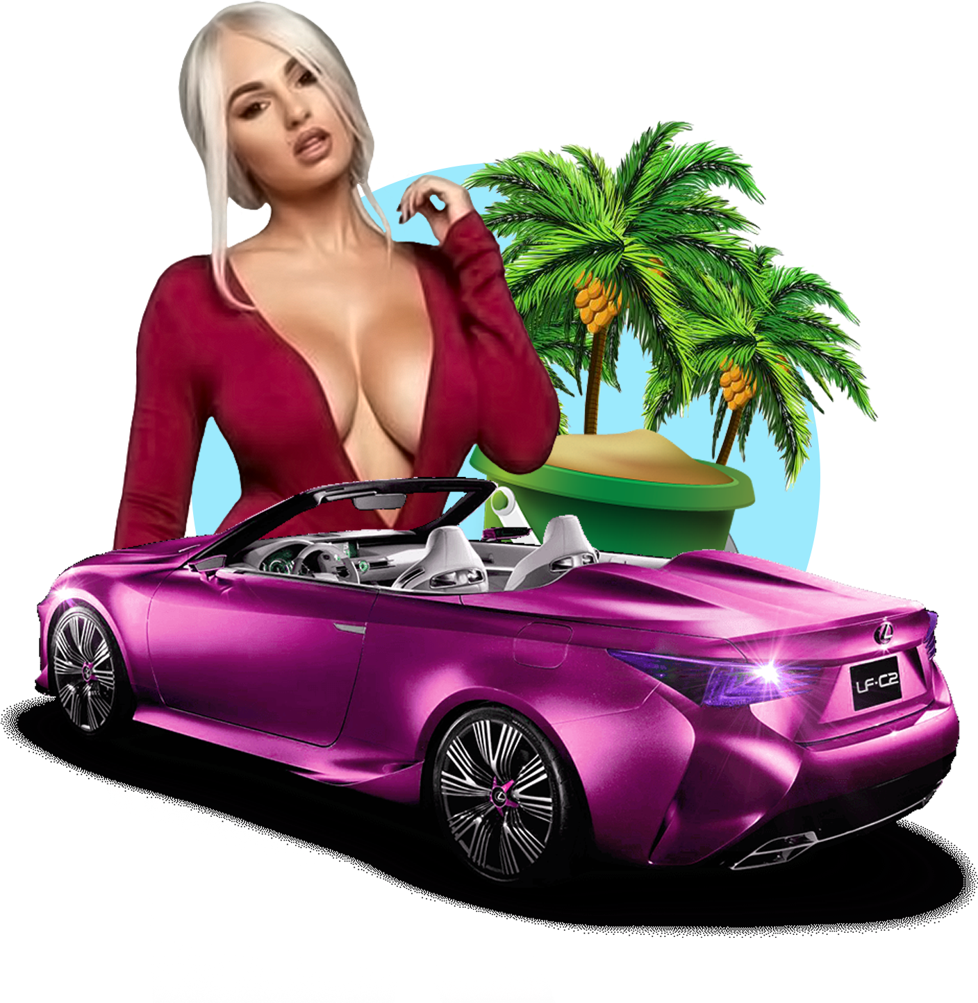Hot Summer Background Peoplepng - Party Flyers Background Png (1500x1500), Png Download