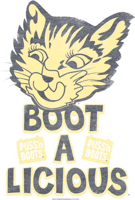 Puss N Boots Boot A Licious T-shirts For Men Women (600x915), Png Download
