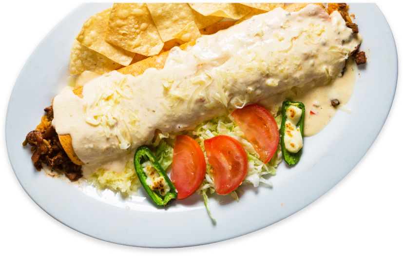 Traditional Platters - Transparent Enchilada (827x525), Png Download