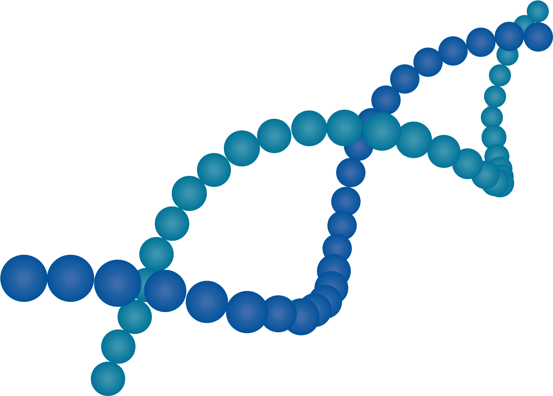 Much Of The Complexity Of The Cell And Gene Supply - Bracelet (2040x1449), Png Download
