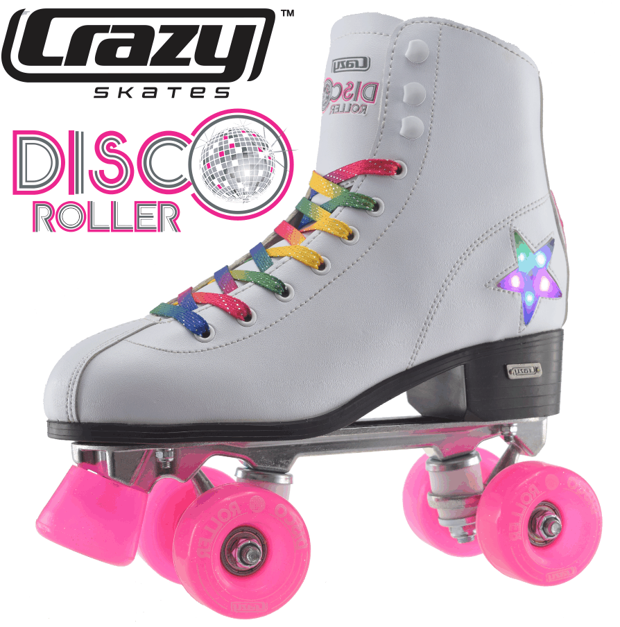Crazy Disco Rollers Missmeow Rollergirls Png Tootsie - Crazy Skates Crazy Disco Roller Kids Skate (white, (930x917), Png Download