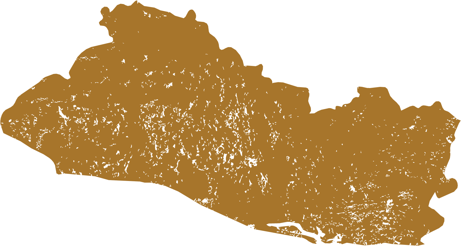 Graphic - El Salvador In Watercolor (1600x855), Png Download