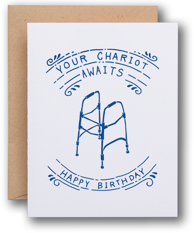 Bilc0016 2500x2500 - Your Chariot Awaits Card (1000x1000), Png Download
