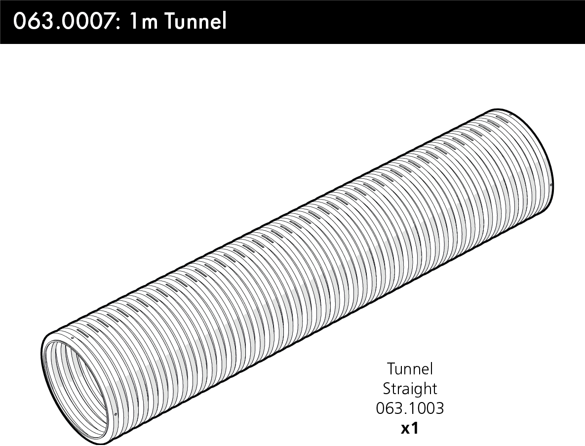 Zippi Tunnel Twin Pack (1185x903), Png Download
