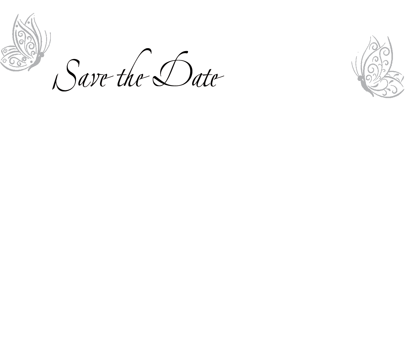 Personalised Wedding Stationery, Wedding Invitations, - Calligraphy (1500x1205), Png Download