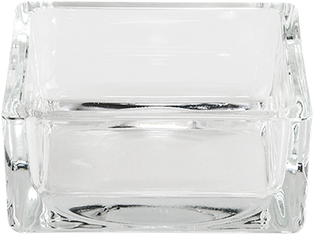 Ashtray Glass Square 8 X 8 Cm H 3,5 Cm - Old Fashioned Glass (700x700), Png Download