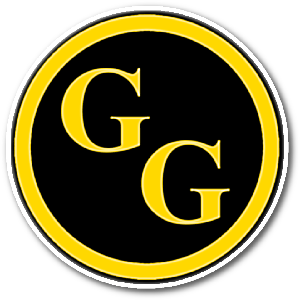 Goldbar Games Circle Sticker - Emblem (1024x1024), Png Download