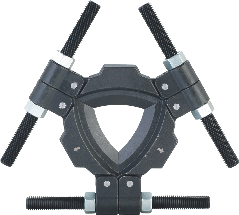 Tri-section Bearing Puller/seperator - Betex - Accessory Tri-section Plate For Hydraulic Puller (1000x1000), Png Download