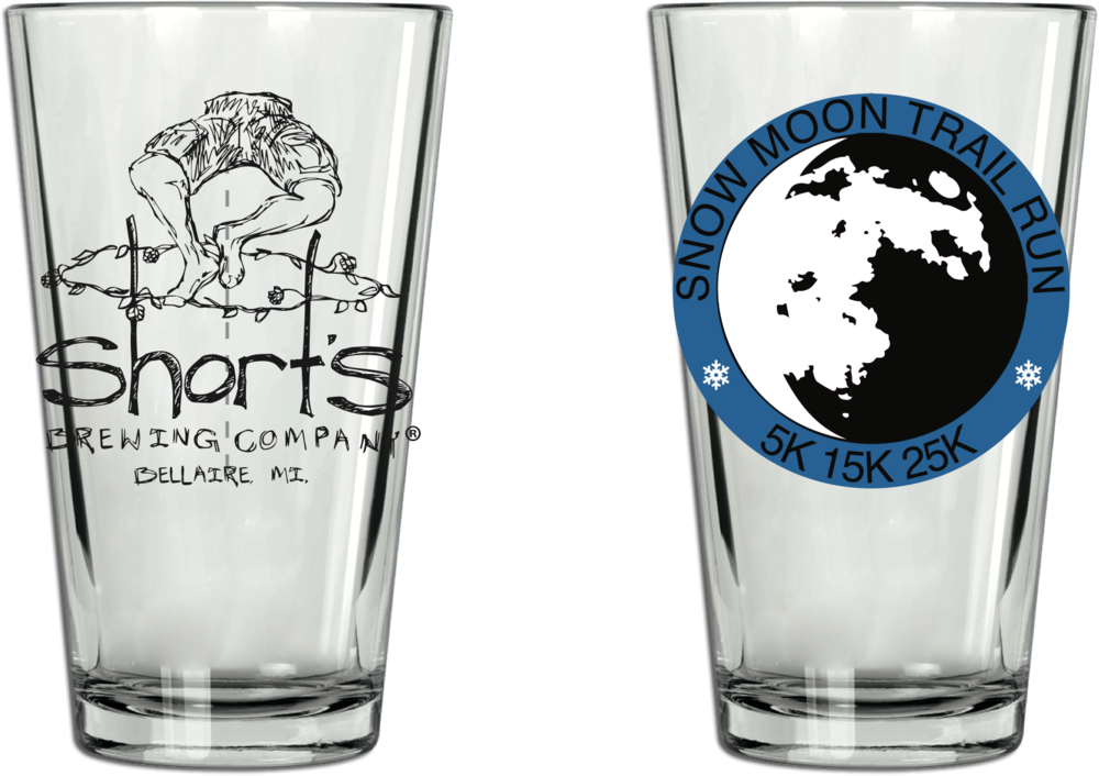 Smtrglasses - Custom 16 Oz. Heat Treated Pint Glass, 3.5" L X 2.375" (1000x706), Png Download