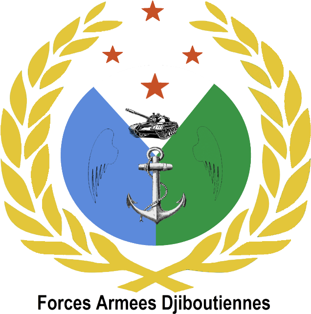 Djibouti Coat Of Arms Tile Coaster (800x821), Png Download