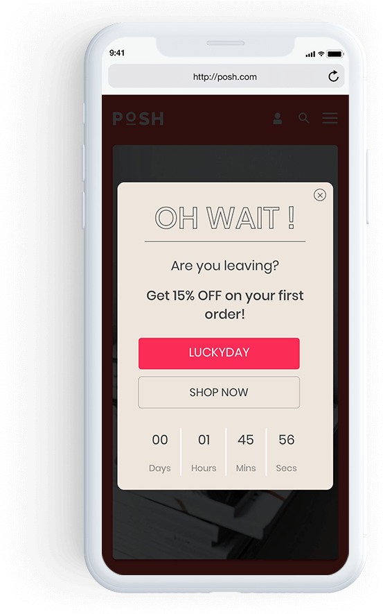 Discover The World's First Exit Intent Technology For - Iphone (1040x885), Png Download