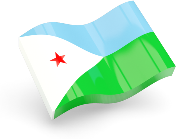 Zoom - Djibouti Flag Gif Waving (640x480), Png Download