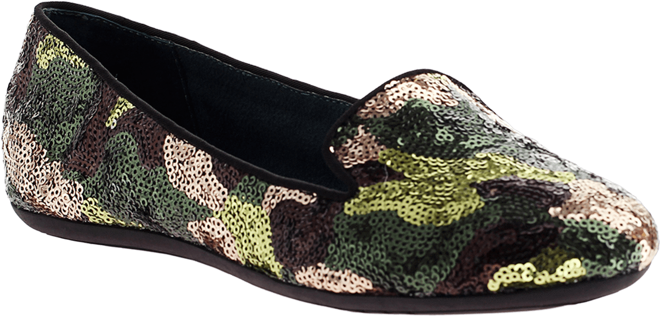 Dimmi, Relief, Camo Sequin, Sequin Loafer - Dimmi Ladies Shoes Ladies Footwear Fall Relief In Camo (1400x1400), Png Download