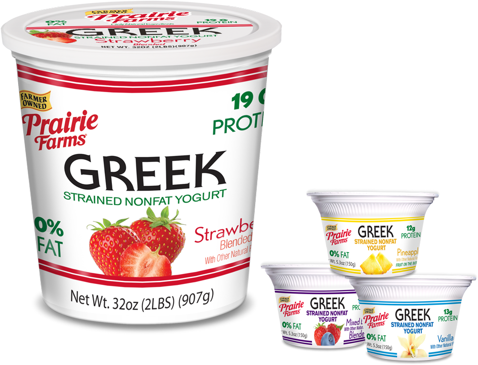 Greek Yogurt - Papier Peint Photo Fraises - 0 X 2 Cm - Wall-art.fr (1000x802), Png Download