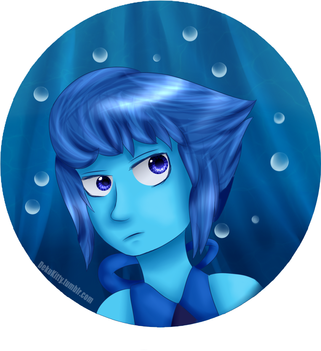 Lapis Lazuli Headshot - Illustration (1280x1280), Png Download