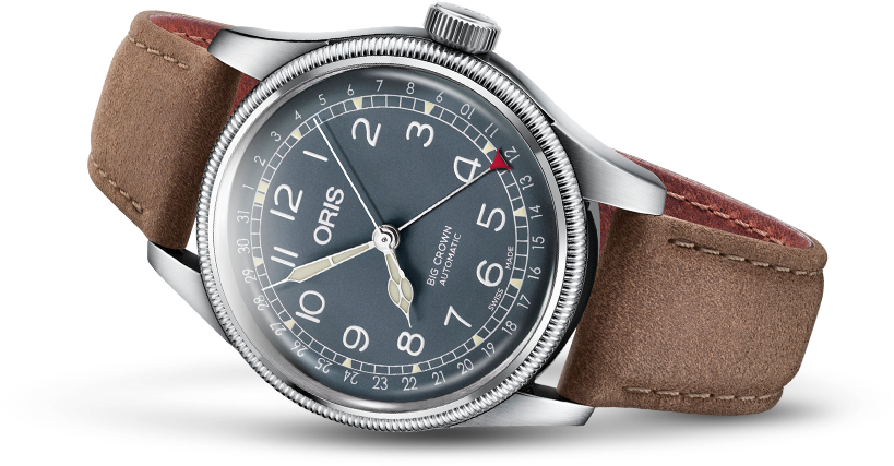 Oris Big Crown Pointer Date - 01 754 7741 4065 07 5 20 63 (906x600), Png Download