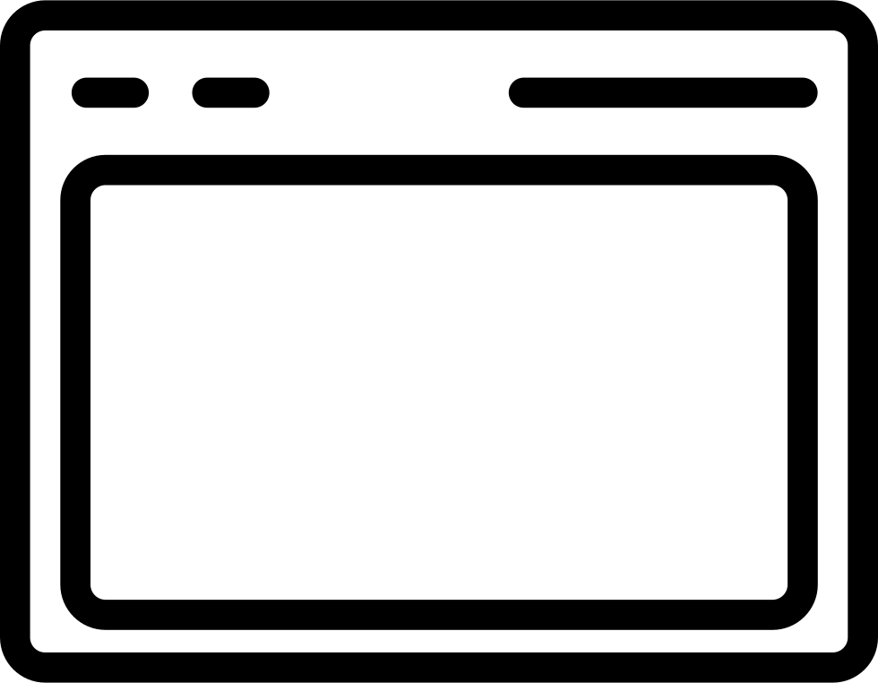 Open Blank Browser Inside A Circle Comments - Computer (980x762), Png Download