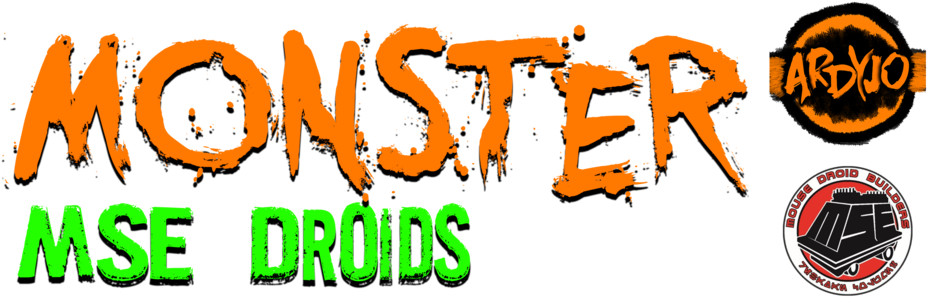 Monster Mse Droids - Portable Network Graphics (1000x327), Png Download