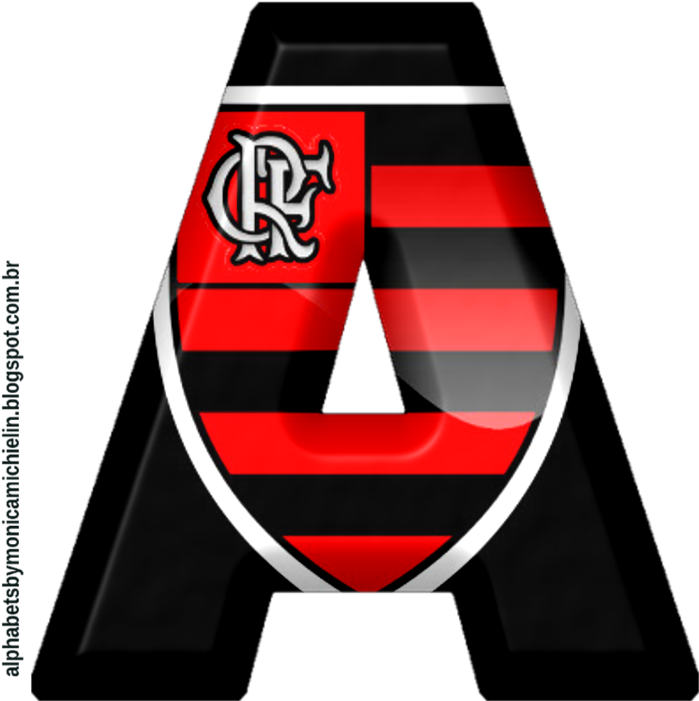#flamengo Alfabeto Png - Clube De Regatas Do Flamengo (1000x1000), Png Download
