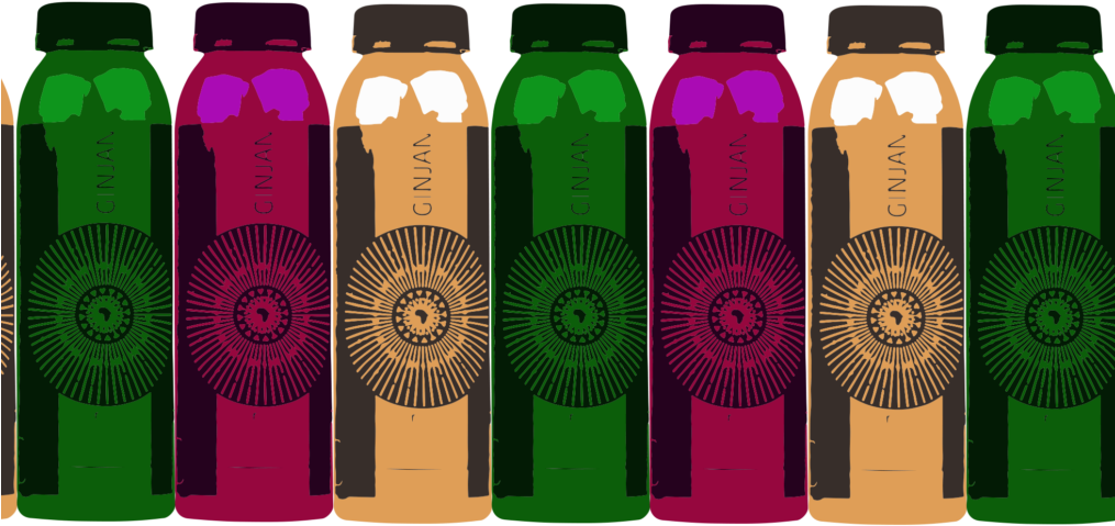 How We're Building Ginjan Part - Glass Bottle (1014x487), Png Download